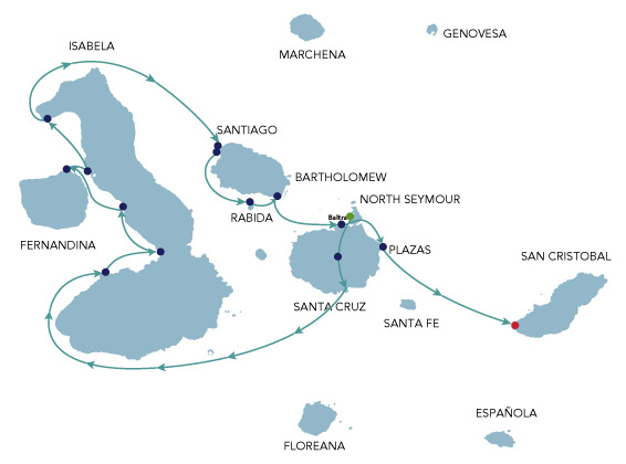 8-Day B Itinerary