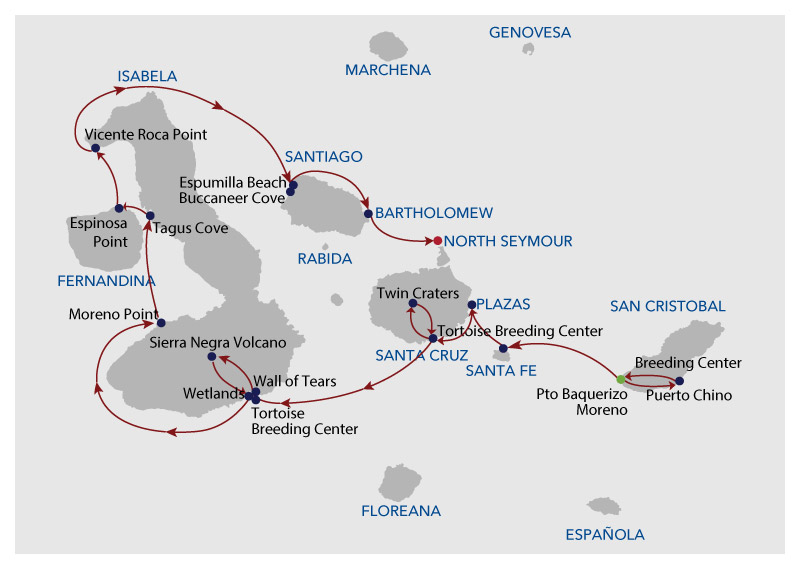 8-Day B Itinerary